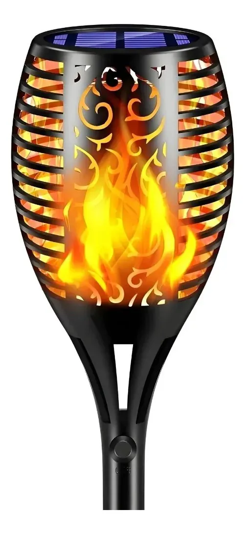 Antorcha Solar Efecto Fuego de 50 Cms.