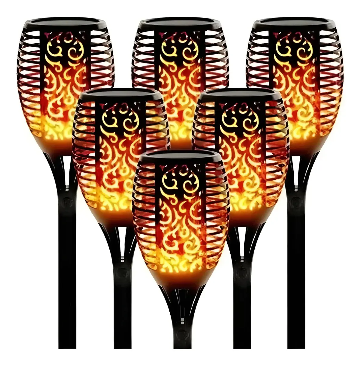 Antorcha Solar Led Para Exteriores 58Cm | ST-8018 - OFERTA🥇