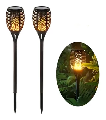 Antorcha Solar Led Para Exteriores 76Cm | ST-8019 - OFERTA🥇