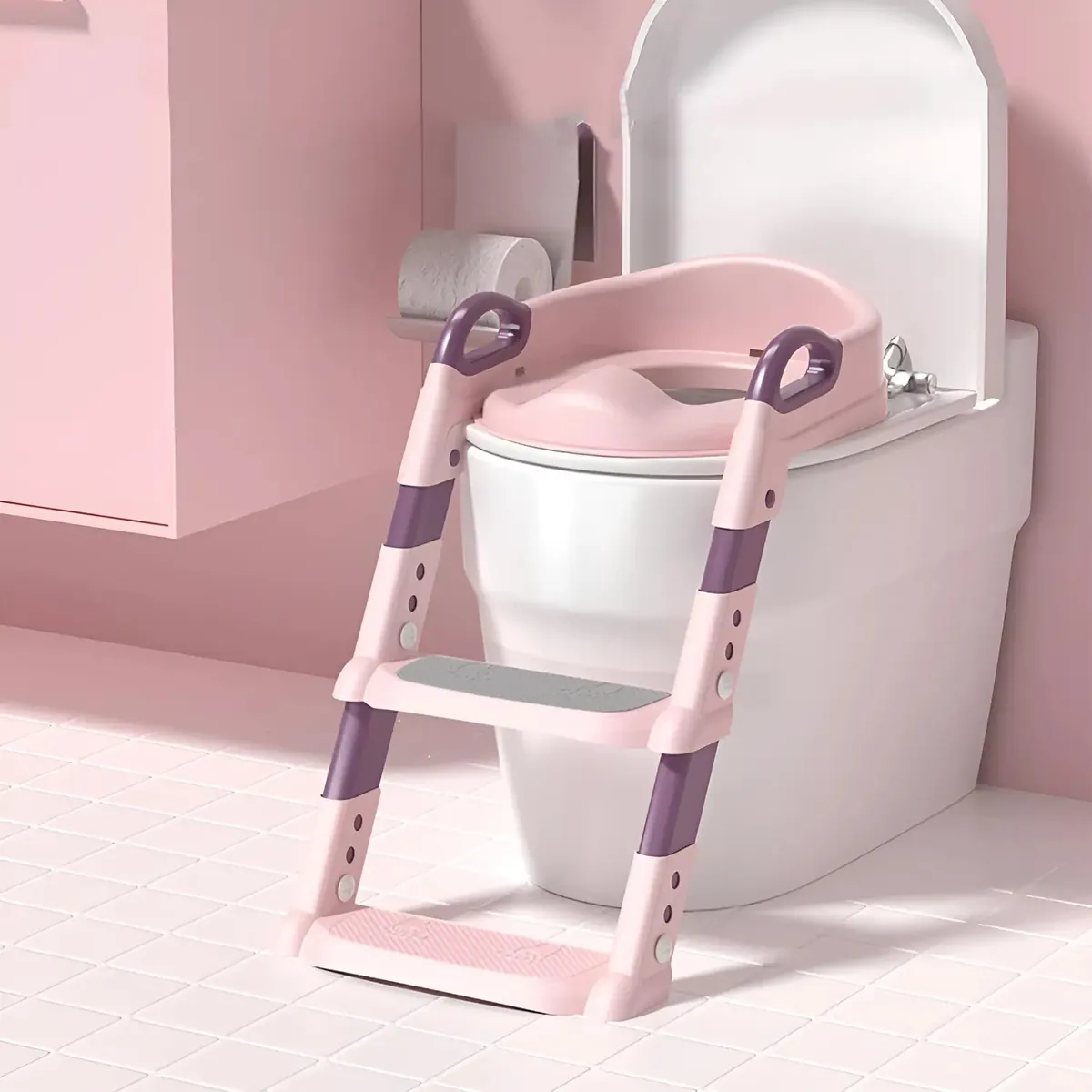 Asientos Adaptador Escalera Inodoro Para Niñ@s