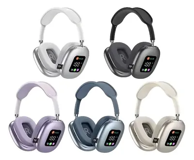 Audífonos Inalámbricos con Pantalla Digital RGB Modelo AKZ MAX 600