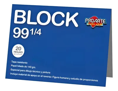 Block De Dibujo 21x26.5cm