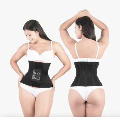 Body Faja Cinturilla Reloj De Arena