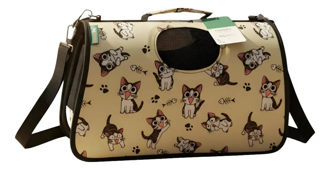 Bolso Transportador para Mascotas con Diseño
