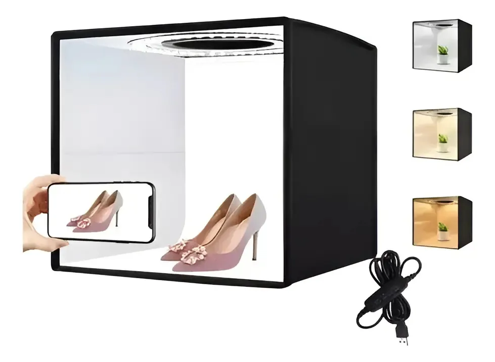 Caja de Luz Plegable para Estudio Fotográfico