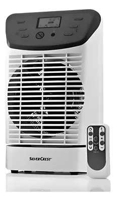 Calefactor Y Ventilador 2 En 1 Silver Crest