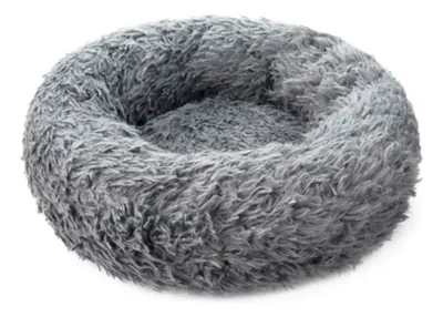 Cama Antiestrés de Felpa Peluda para Mascotas de 50 Cms.