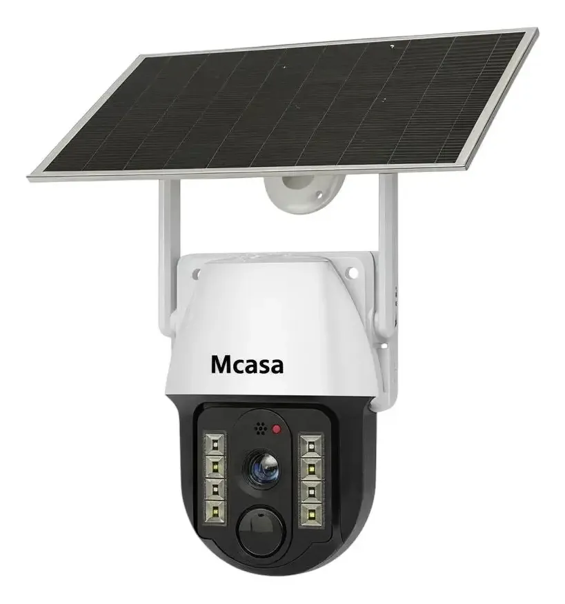 Cámara de Seguridad Inteligente Solar MCASA PTZ V380 Pro