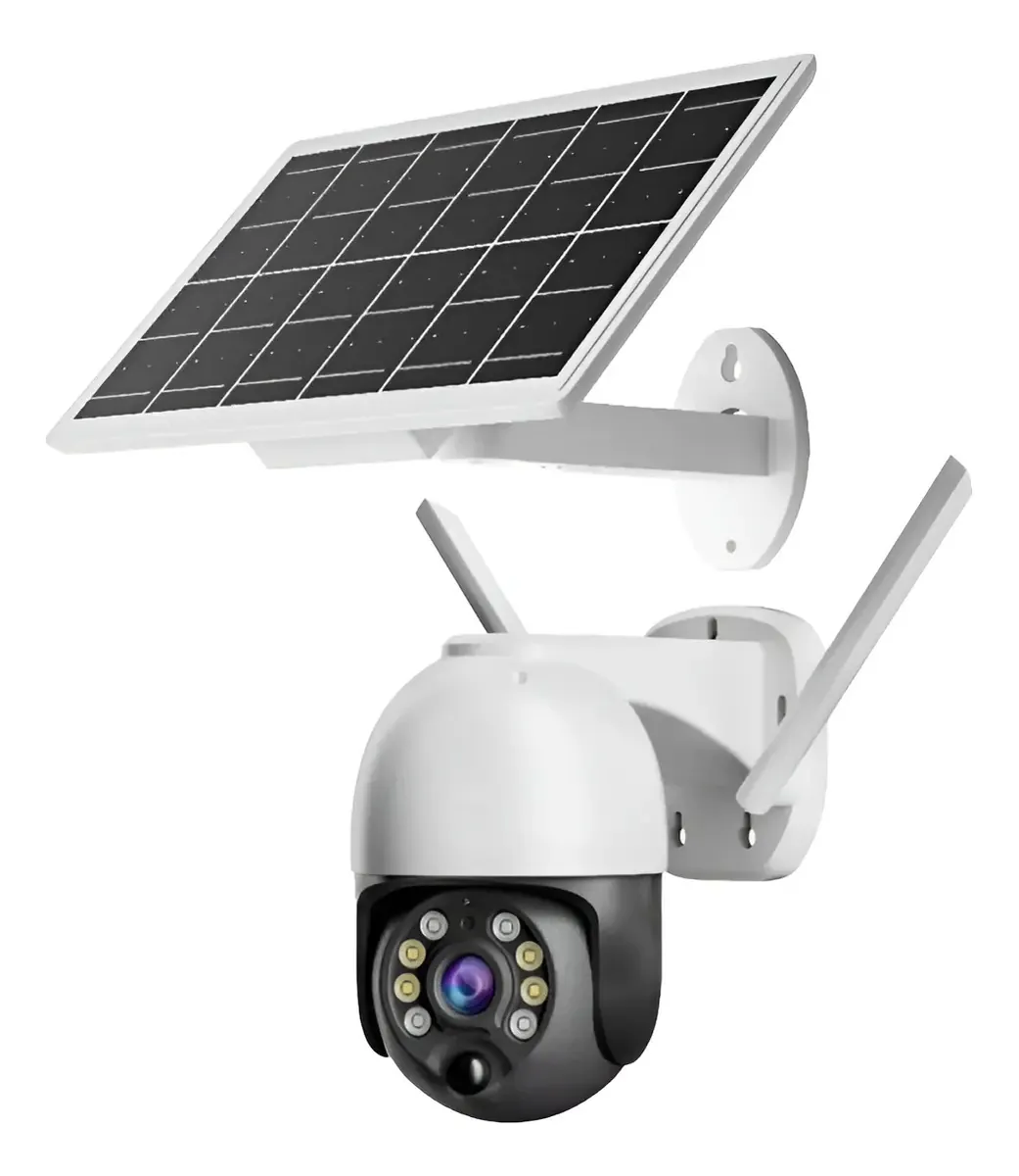 Cámara De Seguridad Solar Con Wifi
