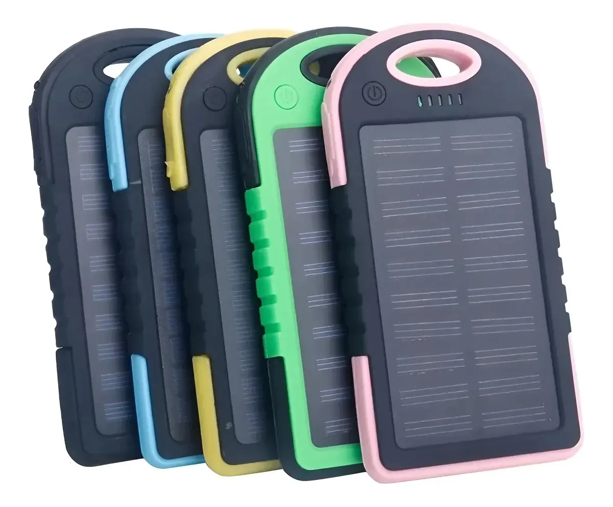Cargador Portátil Solar Powerbank 20000 mAh