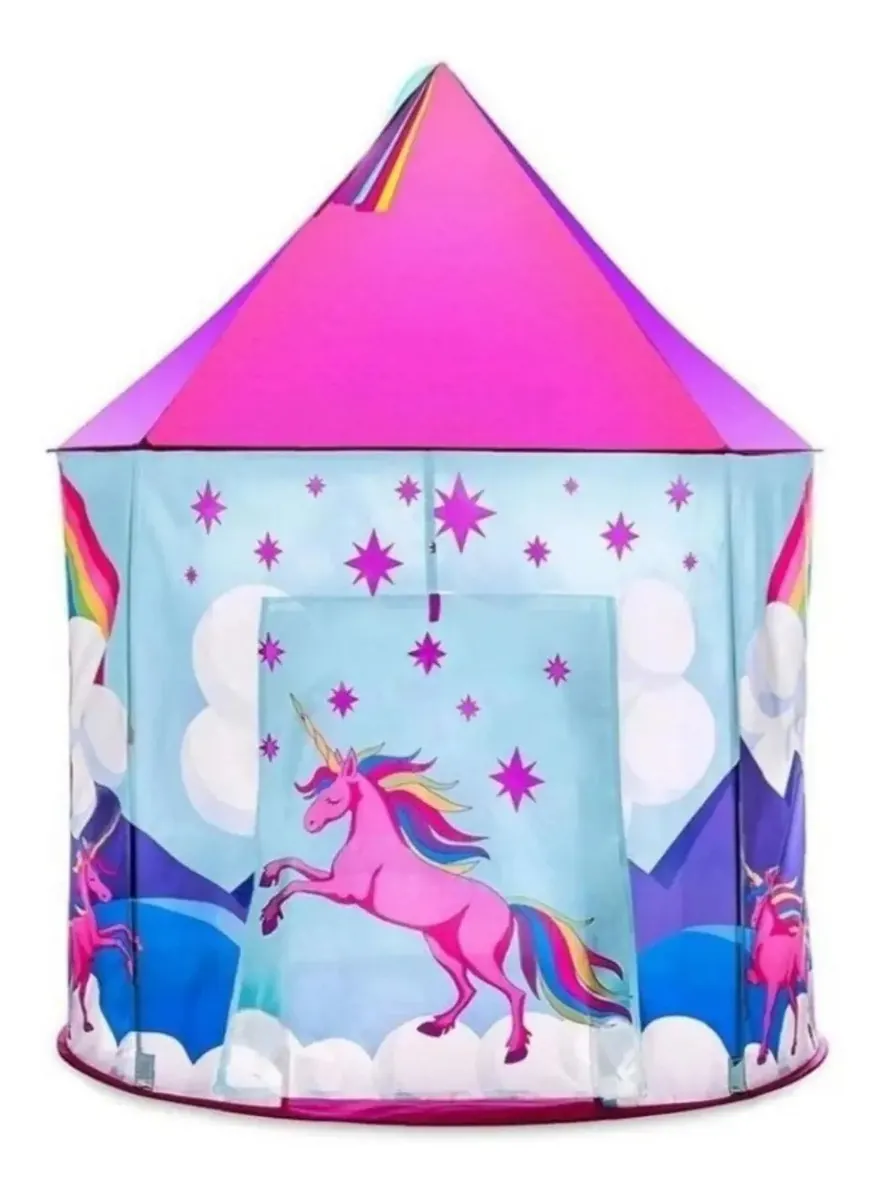 Carpa Infantil Unicornio Niña Plegable