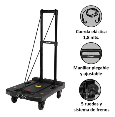 Carro Plegable Tipo Yegua 200 Kg