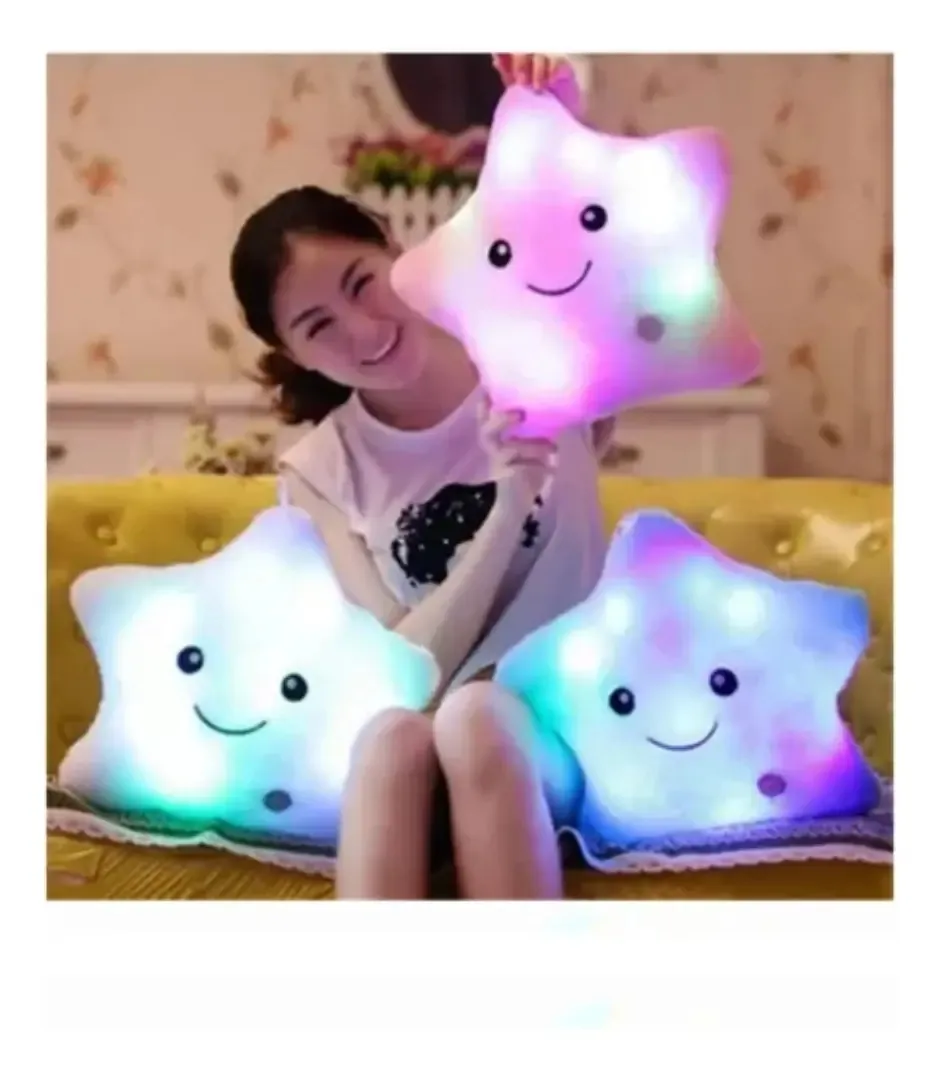 Cojin Almohada Estrella Luminosa