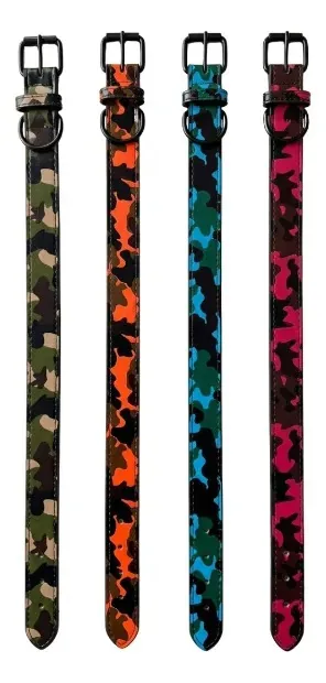 Collar para Perros de Camuflaje de 54 Cms.