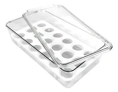 Contenedor Acrílico De Huevos De Frigorífico