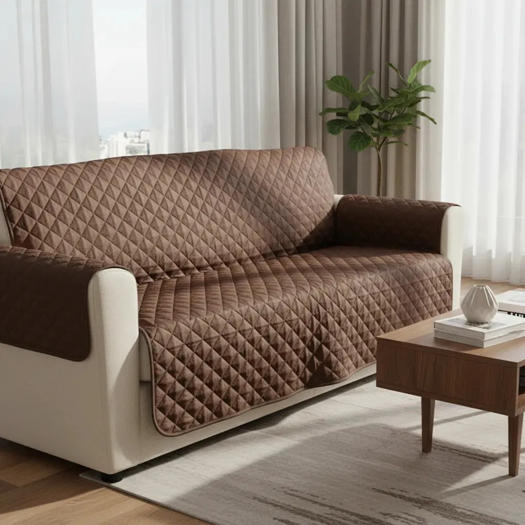 🛋CUBRE SOFÁ REVERSIBLE 🛋 1 cuerpo