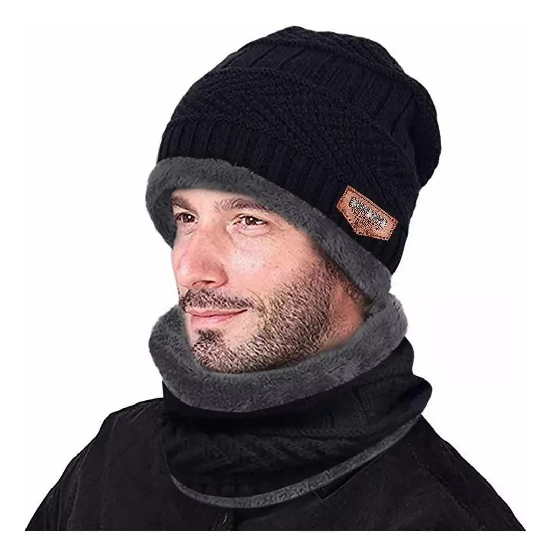 Cuello Y Gorro De Invierno Hombre