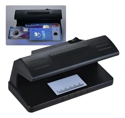 Detector de Billetes Falsos Eléctrico con Luz Ultravioleta