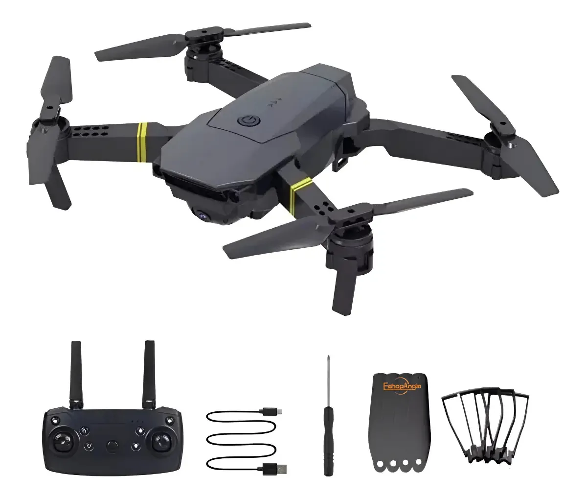 Drone 998 Pro Recargable con Cámara Dual 4K