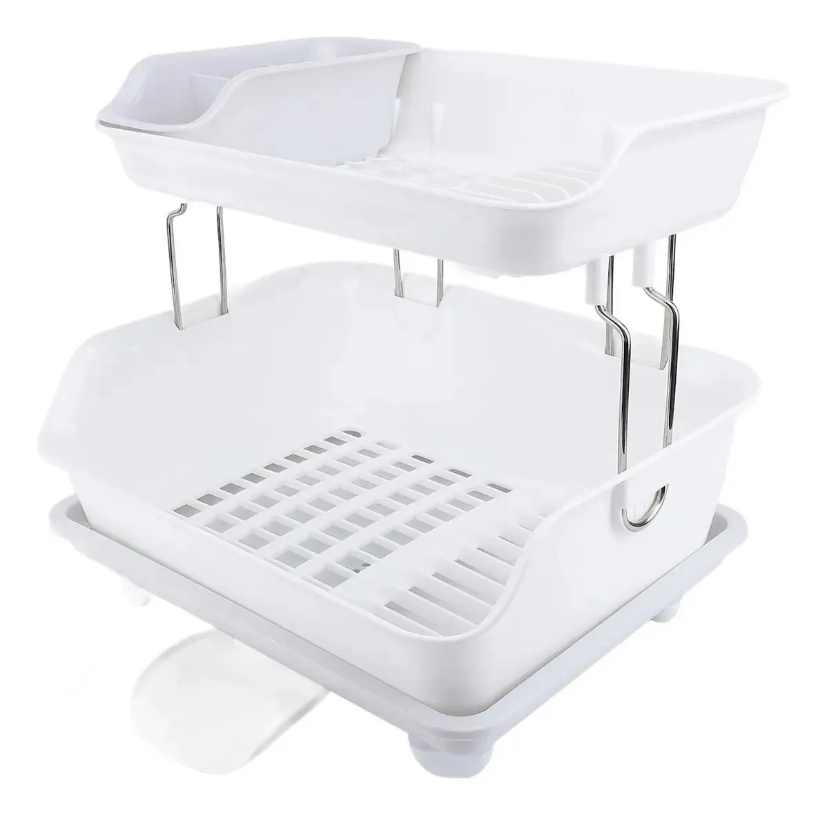 Escurridor De Platos 2 Niveles Multifuncional