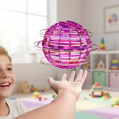 Esfera Voladora Con Luces Led Sensor
