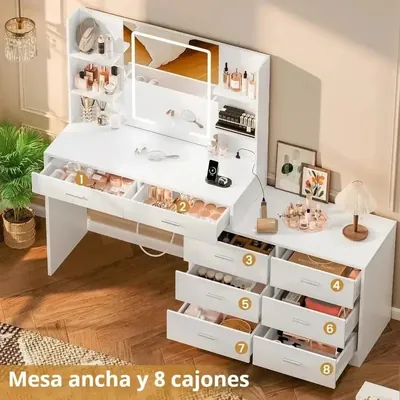 Espejo Tocador Led USD