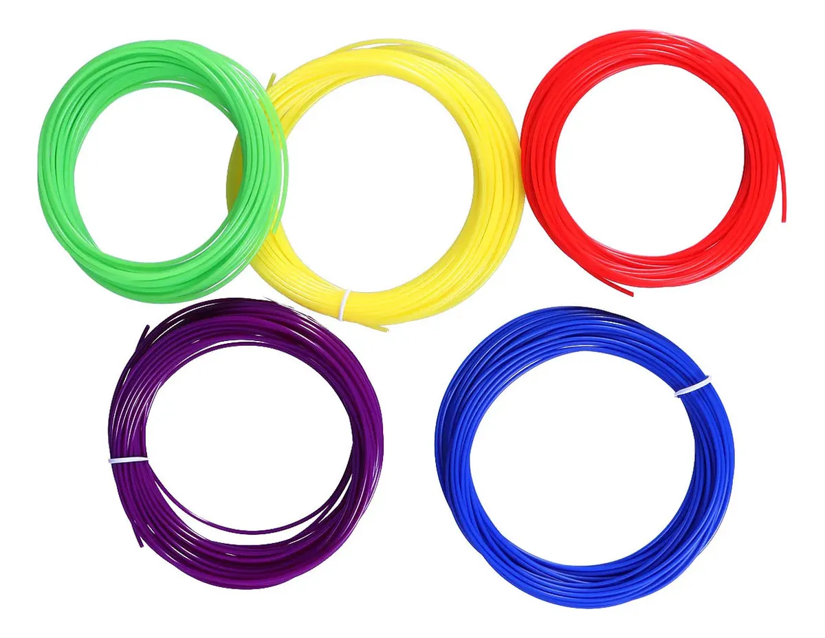 Filamento para Lapiz 3D (5m - 10Pcs)