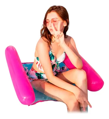 Flotador Cuatro Lados Hamaca Inflable