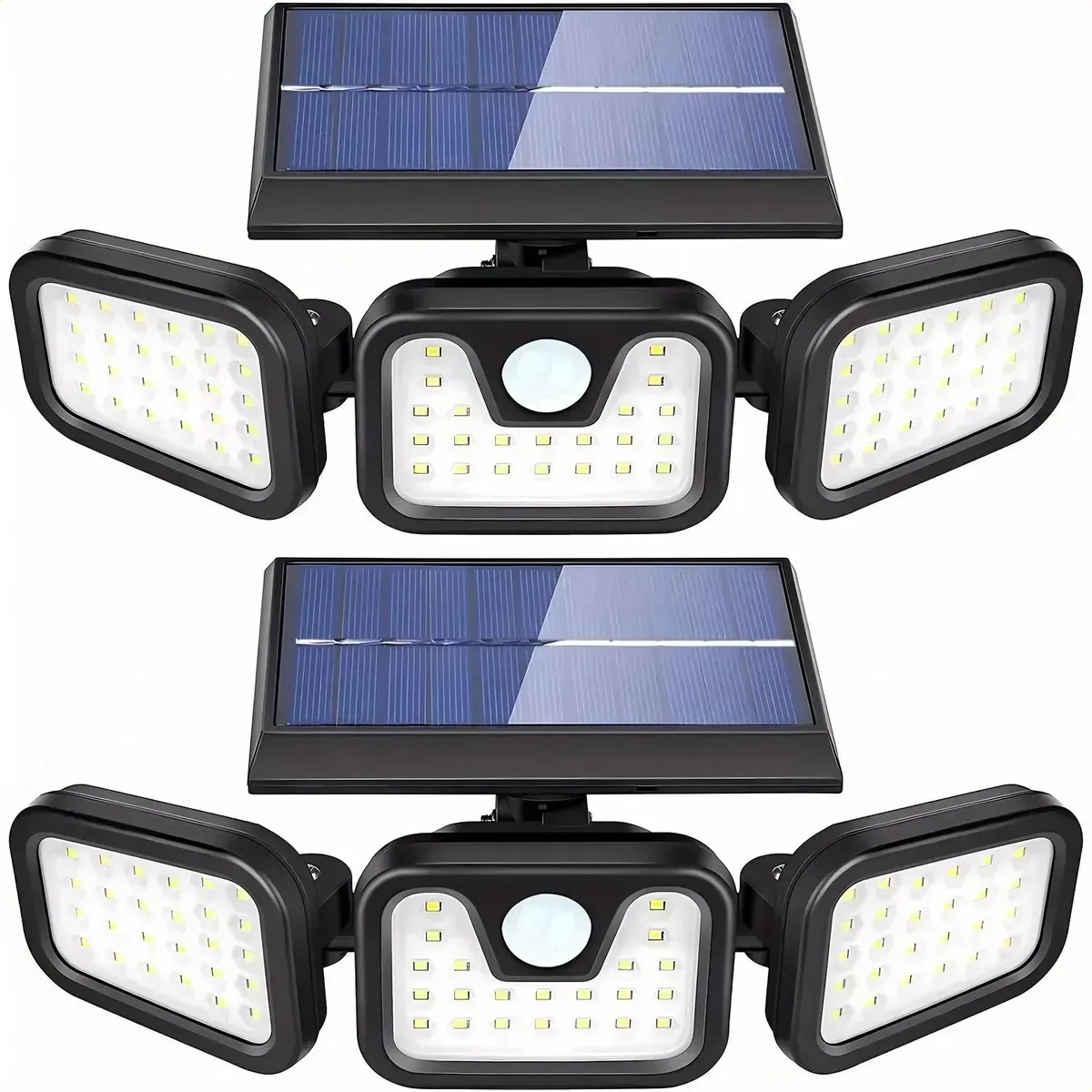Foco Led Solar Con Sensor De Movimiento 64 Led