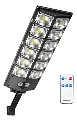 Foco Solar 300w Para Exterior + Soporte