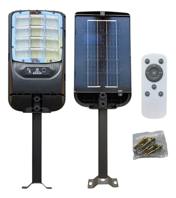 Foco Solar 500w Para Exterior + Soporte