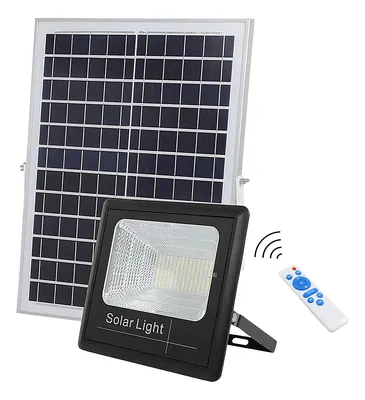 Foco Solar + Panel De 500W