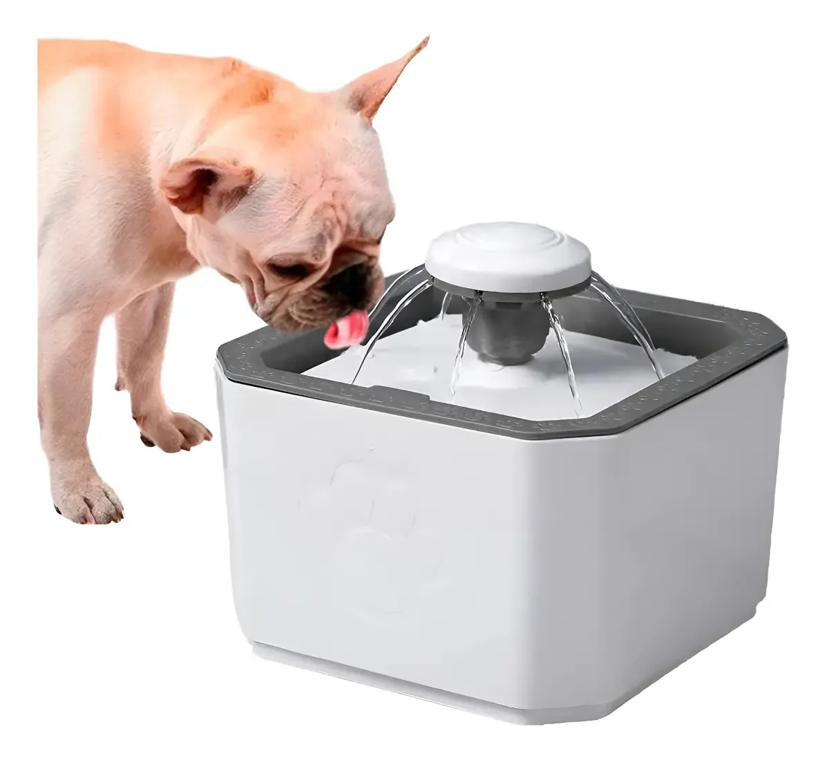 Fuente de agua bebedero para gatos y perros de 2.5 L
