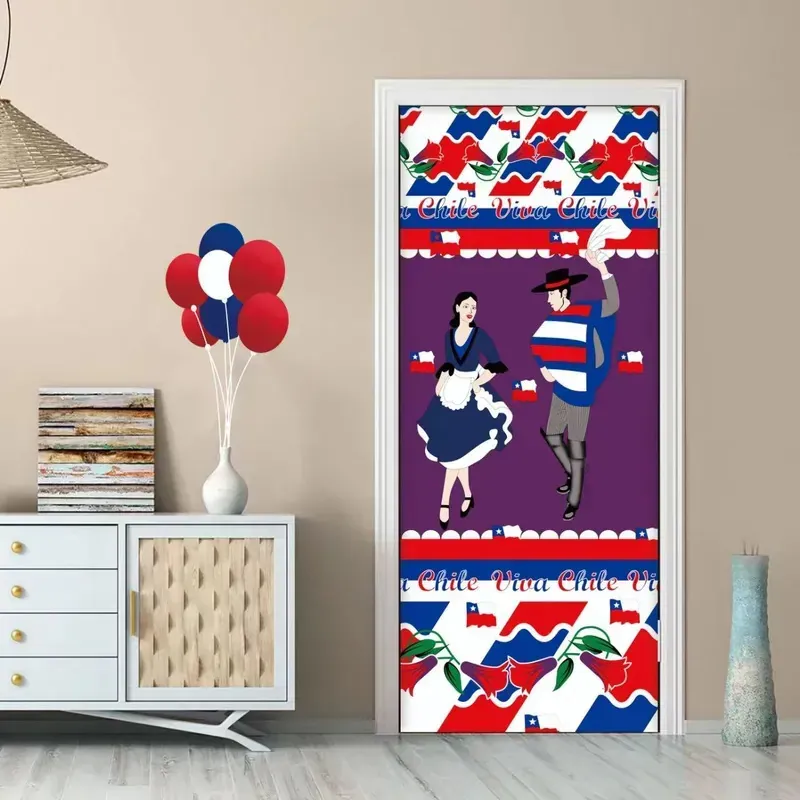 Funda de puerta Fiestas Patrias