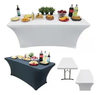Funda Para Mesa 180cm Elástica Ajustable