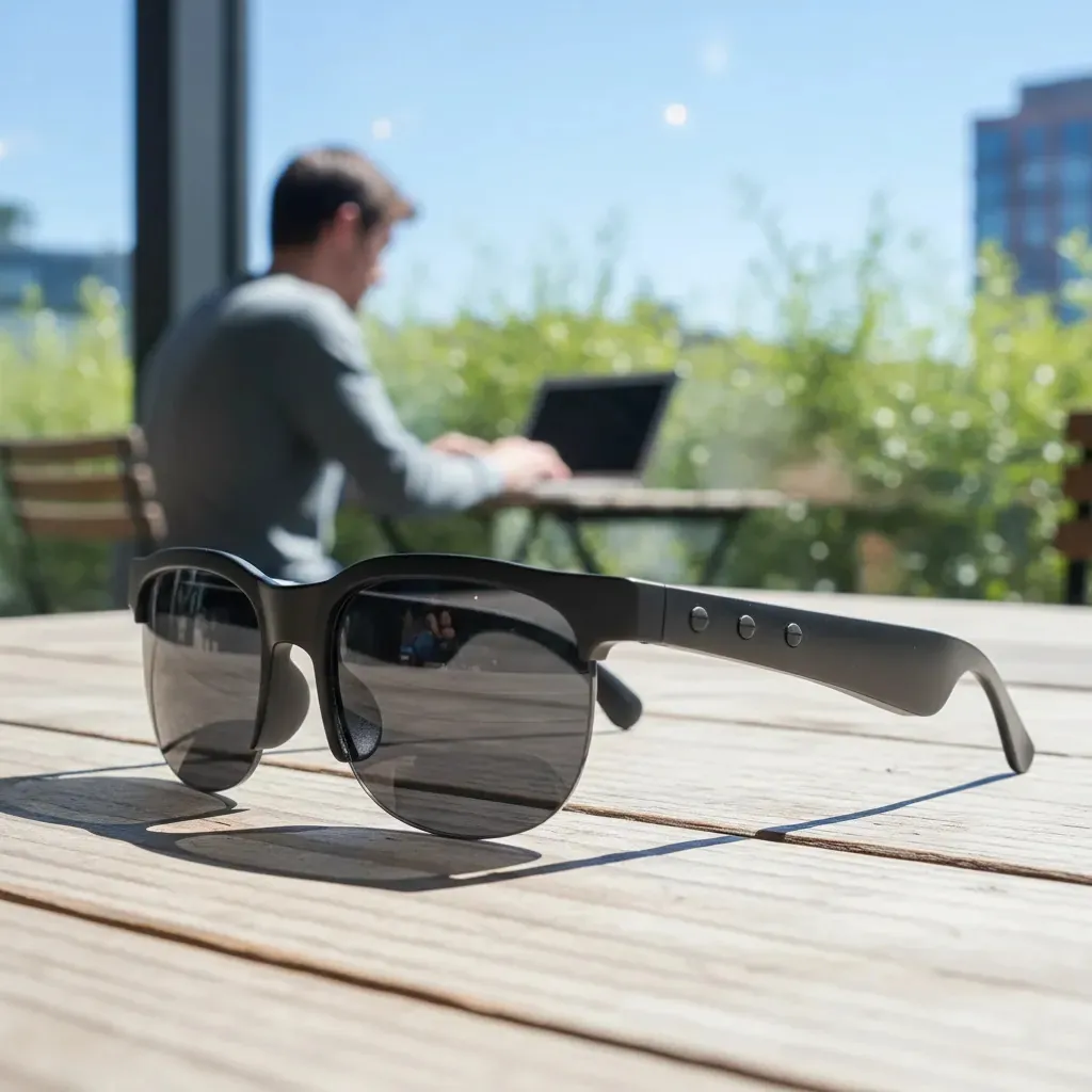 Gafas Inteligentes Bluetooth Con Música y Traducción IA