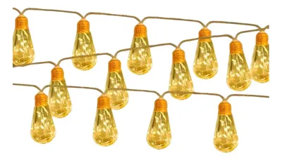 Guirnalda solar decorativa de 8 metros y 16 ampolletas