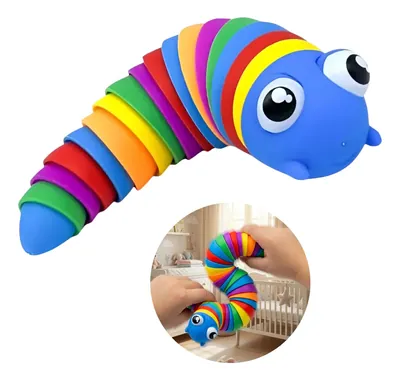 Gusano Fidget Antiestrés