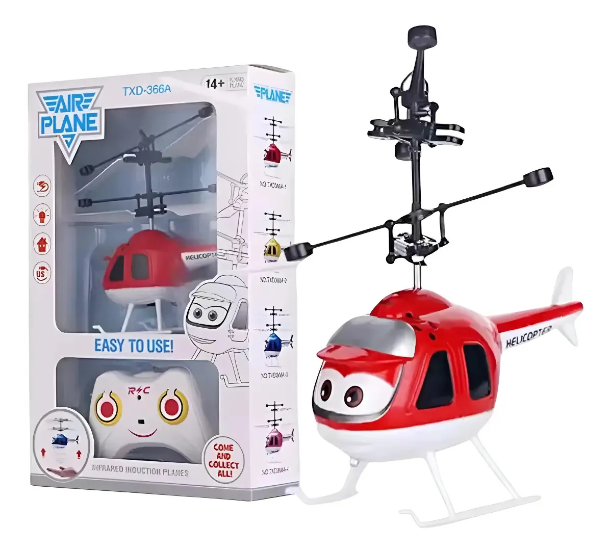 Helicóptero Volador Con Control Recargable