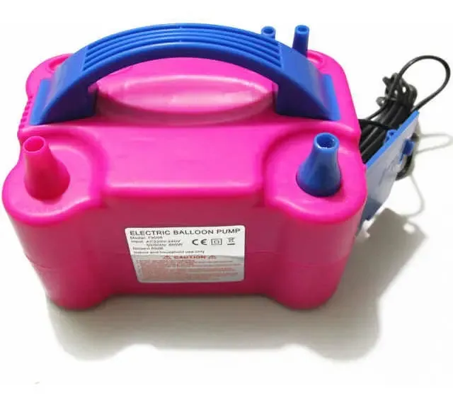 Inflador de Globos Doble Eléctrico