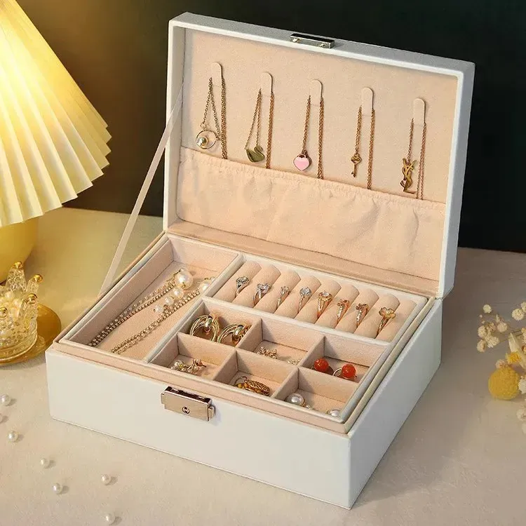 Joyero Tipo Maleta Organizador Joyas
