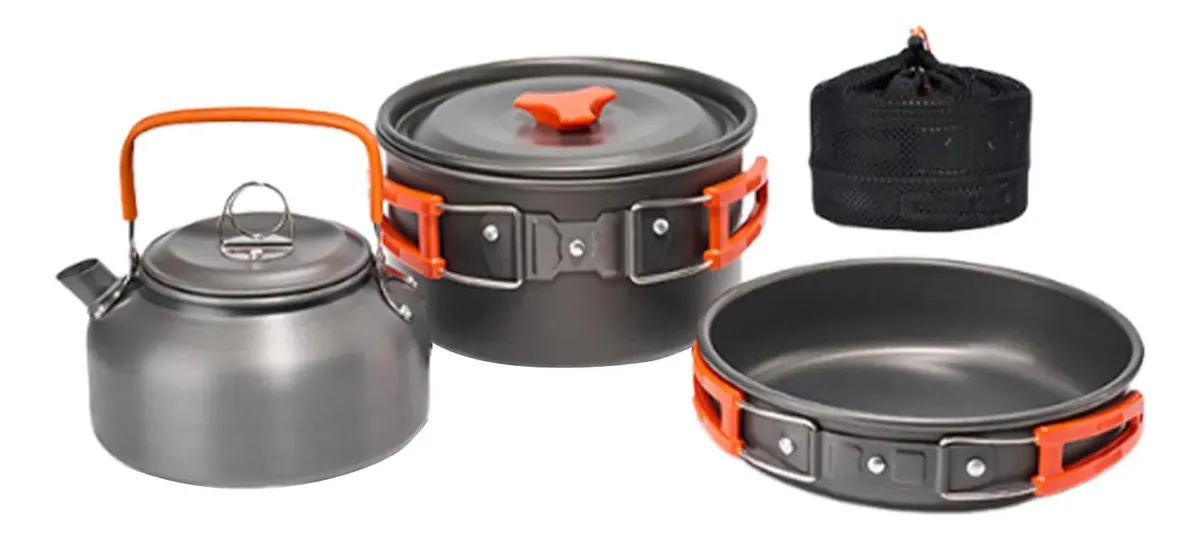 Juego De Cocina Para Acampar Al Aire Libre