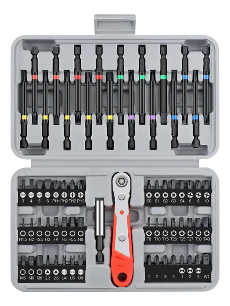 Juego de Destornillador de Trinquete de 22 Piezas AFIXY Modelo 21002