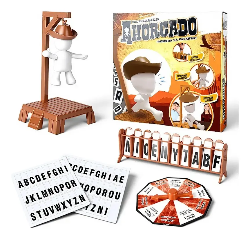 Juego De Mesa Clásico Ahorcado | A-201