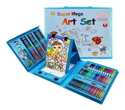 Juego De Pinturas Artísticas Para Niños 208 Pcs