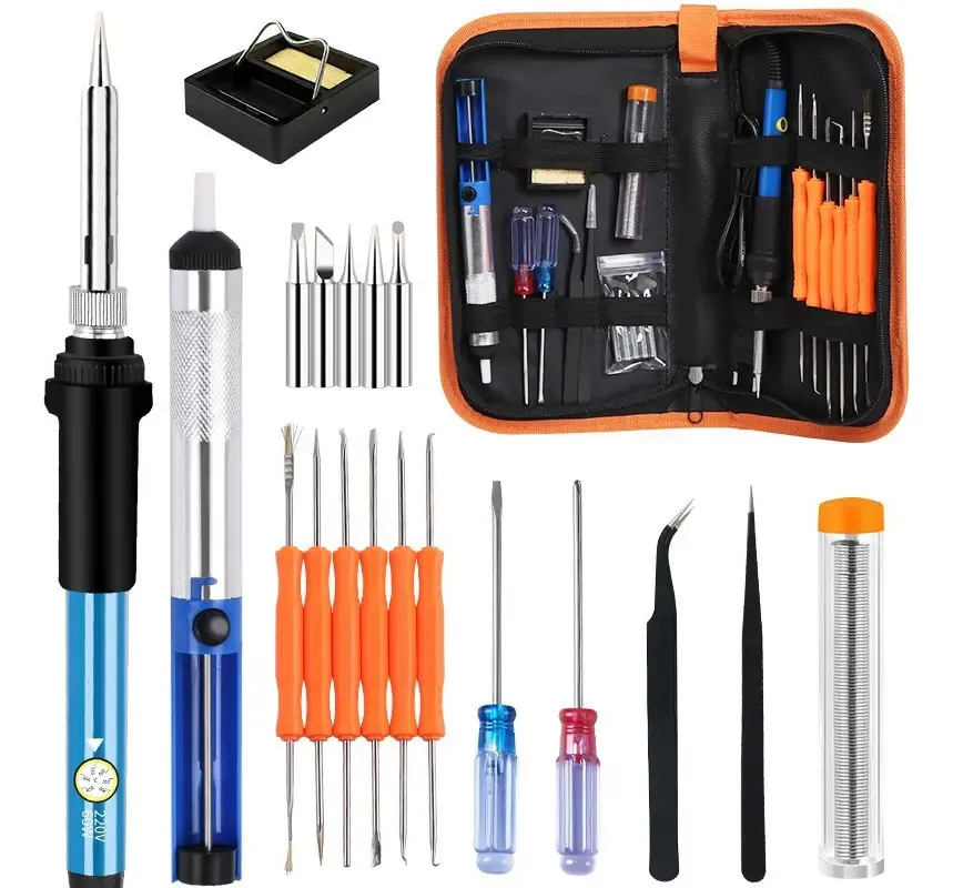 Kit Cautín Soldador, Temperatura Regulable | NDK-9136