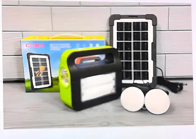 Kit Solar De Emergencia Camping + 2 Ampolletas