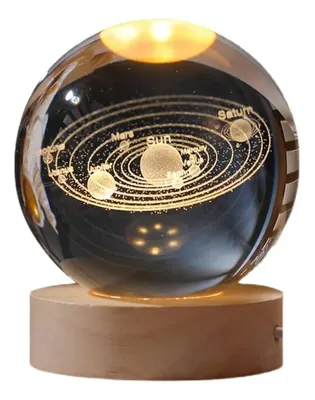 Lámpara De Cristal Con Base C8107 - Surtido