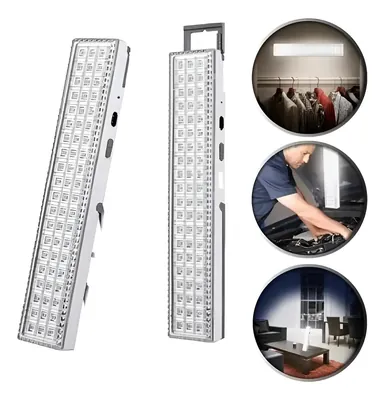 Lámpara De Emergencia Recargable Luz 60 Led
