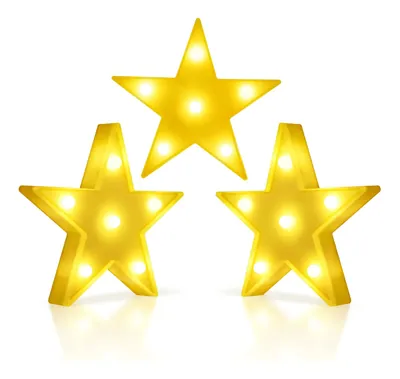 Lampara De Noche Led En Forma De Estrella | ST-8010 - OFERTA🥇